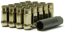 Load image into Gallery viewer, Wheel Mate Muteki SR48 Open End Lug Nuts - Titanium 12x1.50 48mm
