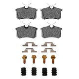 R1 99-08 Audi A4 Quattro Rear Ceramic Pads & Hardware Kit