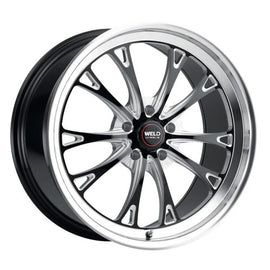 Weld Belmont Beadlock 17x10 / 5x114.3 BP / ET25 BS6.50 Gloss Black MIL