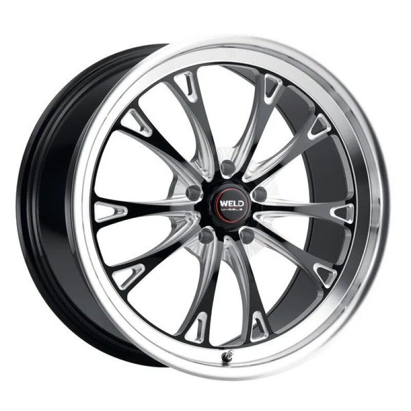 Weld S113 18X10.5 Belmont 5X120.65 ET54 BS7.9 Gloss Black MIL Dia 70.3