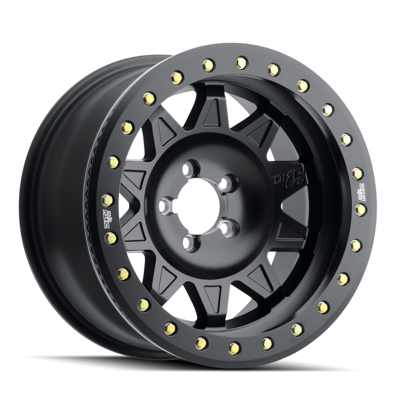 Dirty Life 9302 Roadkill 17x9 / BLANK BP / -14mm Offset / 71.5mm Hub Matte Black Wheel