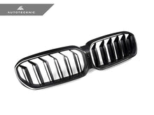 Load image into Gallery viewer, AutoTecknic Dry Carbon Fiber Dual-Slats Front Grilles - G30 5-Series LCI