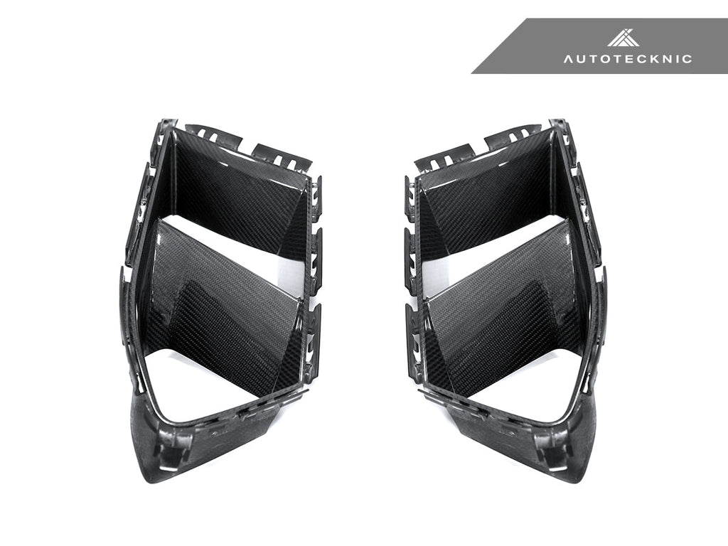 AutoTecknic Dry Carbon Front Bumper Lower Vent Set - G80 M3 | G82/ G83 M4