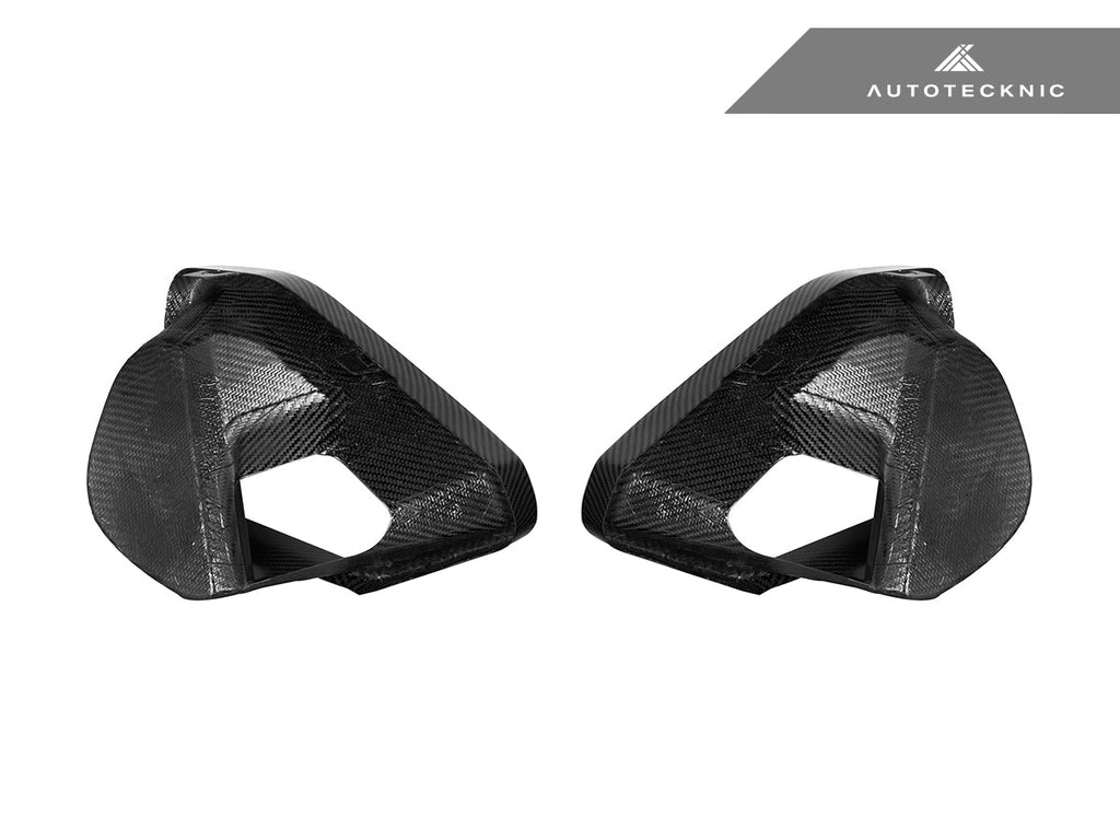 AutoTecknic Carbon Fiber Front Bumper Air Vent Set - G06 X6 M-Sport LCI