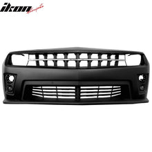 Load image into Gallery viewer, 2010-2013 Chevy Camaro ZL1 Style Front Bumper Cover Kit Unpainted PP
