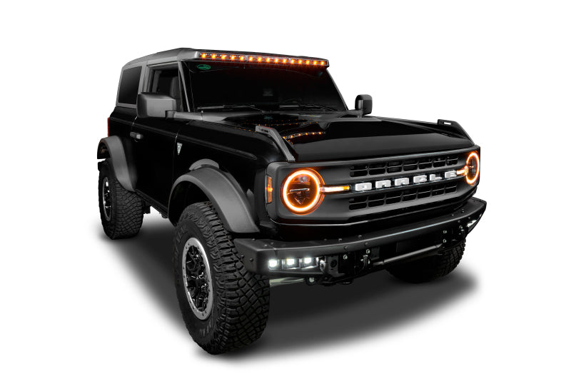 Oracle 2021+ Ford Bronco Integrated Windshield Roof LED Light Bar System NO RETURNS