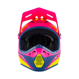 Answer 26 AR1 Mototown Helmet Matte Pink/Hyper Acid/Grey/Black Youth - Medium