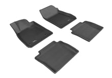 Load image into Gallery viewer, 3D MAXpider 2014-2020 Chevrolet Impala Kagu 1st &amp; 2nd Row Floormats - Black