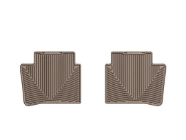 WeatherTech 07+ Nissan Versa Rear Rubber Mats - Tan