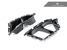 Load image into Gallery viewer, AutoTecknic Dry Carbon Front Bumper Lower Vent Set - G80 M3 | G82/ G83 M4