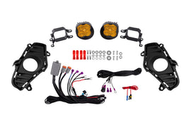 Diode Dynamics 19-22 Toyota RAV4 SS3 Add-On Fog Lamp Kit - Yellow Sport