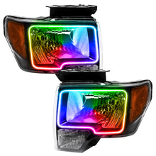 Load image into Gallery viewer, Oracle 09-14 Ford F-150 LED HL - Black - ColorSHIFT w/o Controller SEE WARRANTY