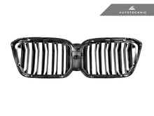 Load image into Gallery viewer, AutoTecknic Dual-Slats Gloss Black Front Grille - G01 X3 | G02 X4 LCI