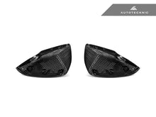 Load image into Gallery viewer, AutoTecknic Replacement Dry Carbon Mirror Covers - Mercedes-Benz V177 | W177 A-Class | W118 CLA-Class