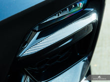 Load image into Gallery viewer, AutoTecknic Carbon Fiber Front Bumper Trim Set - G01 X3 | G02 X4 M40I Pre-LCI