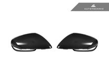Load image into Gallery viewer, AutoTecknic Replacement Dry Carbon Mirror Covers - Porsche 9J1 Taycan