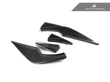 Load image into Gallery viewer, AutoTecknic Dry Carbon Corsa Canard Set - G80 M3 | G82 M4