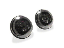 Load image into Gallery viewer, Raxiom 07-18 Jeep Wrangler JK 7-Inch V2 Dragon Eye LED Headlights- Black Housing- Clear Lens