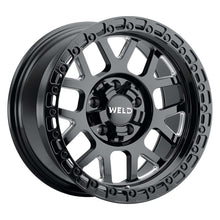 Load image into Gallery viewer, Weld Off-Road W105 17X9.0 Cinch 6X135 6X139.7 ET00 BS5.00 Gloss Black MIL 106.1