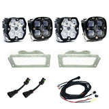Baja Designs 10-18 Dodge Ram 2500/3500 / 09-12 Ram 1500 Squadron SAE 2.0 Fog Kit (SAE Fog) - Clear