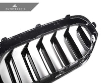 Load image into Gallery viewer, AutoTecknic Dry Carbon Fiber Dual-Slats Front Grilles - G30 5-Series LCI
