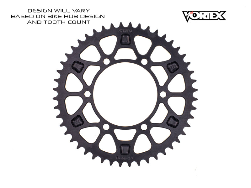 Vortex Racing V4 47 Tooth 520 Rear Sprocket - Hardcoat