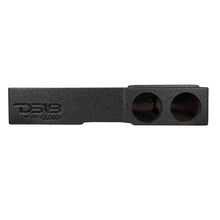 Load image into Gallery viewer, DS18 2x 8in Forward Firing Underseat Ported Box Subwoofer Enclosure Black Liner- Chevy/GMC/Ford