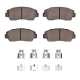 R1 86-93 Mazda B2600 Front Ceramic Pads & Hardware Kit