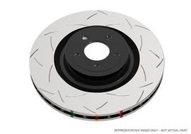DBA 87-91 BMW 325i Front 4000 Series Slotted Rotor