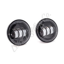 Load image into Gallery viewer, Letric Lighting 1997+ Universal 4 1/2In Black LED Auxiliary Passing Light - Black