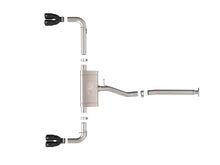 Load image into Gallery viewer, aFe 22-25 Lexus NX250 2.5L SS-304 Cat-Back Exhaust w/ Black Tips
