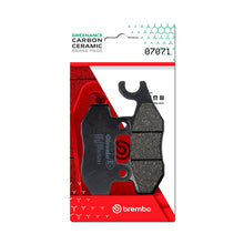 Load image into Gallery viewer, Brembo OE Piaggio Beverly/Suzuki An Burgman/Suzuki Uh/Yamaha Tzr Carbon Ceramic Brake Pad - Rear