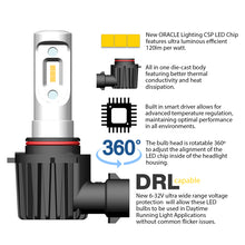 Load image into Gallery viewer, Oracle 9012 - VSeries LED Headlight Bulb Conversion Kit - 6000K NO RETURNS