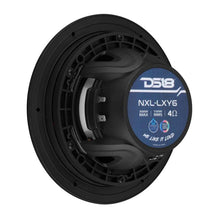 Load image into Gallery viewer, DS18 6.5in 2-Way 150 Watts RMS 4ohm Digital LED Lights Bullet Tweeter Black