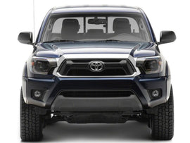 Raxiom 12-15 Toyota Tacoma Axial Series Switchback Projector Headlights- Black Housing- Clear Lens