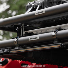 Load image into Gallery viewer, Go Rhino Xplor Flash Series Sgl Multi Function LED Light Bar (Track Mount) 20in. - Blk