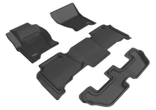 Load image into Gallery viewer, 3D MAXpider 2009-2012 Land Rover Lr4 Kagu 1st &amp; 2nd &amp; 3rd Row Floormats - Black