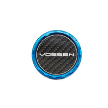 Load image into Gallery viewer, Vossen Classic Carbon Billet Sport Cap 2.0 - Large (VHFL) - Transparent Blue - Twill Weave (Gloss)