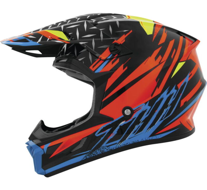 THH Helmets T710XR Assault Black/Orange - XL