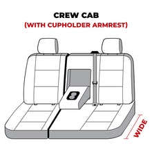 Load image into Gallery viewer, Covercraft 07-13 GMC Sierra/Silverado Polycotton SeatSaver Custom Second Row Seat Covers - Grey