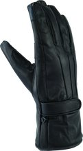 Load image into Gallery viewer, Kuryakyn By River Road Taos Cold Weather Gloves Black - Small