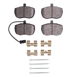 R1 87-89 Land Rover Range Rover Front Optimum OE Pads & Hardware Kit