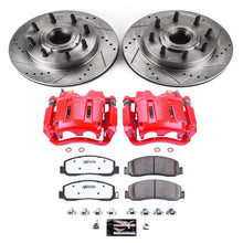 Load image into Gallery viewer, Power Stop 09-11 Ford F-250 Super Duty Front Z36 Truck &amp; Tow Kit w/Cals