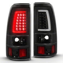 Load image into Gallery viewer, Raxiom 03-06 Chevrolet Silverado 1500 Fleetside Axial Series LED Tail Lights- Black - Clear Lens