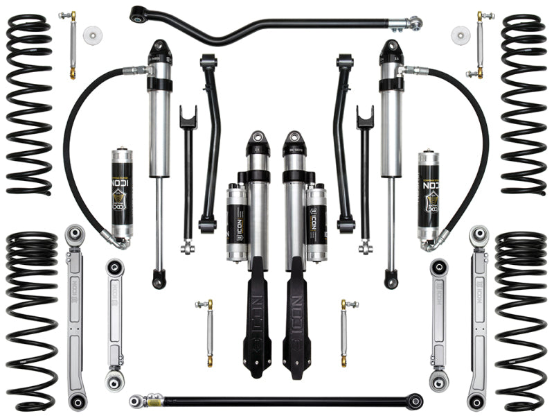 ICON 20-23 Jeep Gladiator 2in Stage 8 Suspension System - Billet