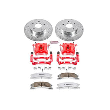 Load image into Gallery viewer, Power Stop 99-04 Jeep Gr&amp; Cherokee Front Z26 Street Kit w/Cals