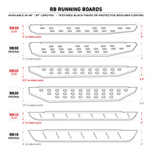 Load image into Gallery viewer, Go Rhino 19-25 RAM 1500 RB30 Slim Running Board Kit w/ Brackets
