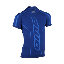 Load image into Gallery viewer, OMP KARTING UNDERWEAR SHORT S SHIRT KS TOP ROYAL BLUE SZ KIDS 8-10 Y/O