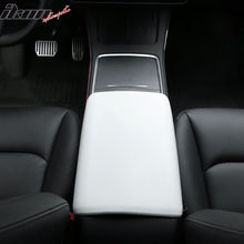 Load image into Gallery viewer, 2020-2024 Tesla Model Y &amp; 2017-2023 Model 3 Armrest Cover White TPE