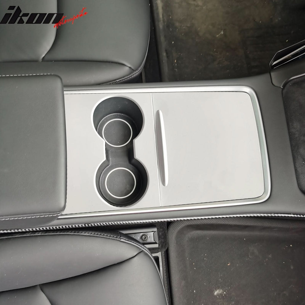 2021-23 Tesla 3 &2021-24 Tesla Y  Front Console Storage Box Cover ABS